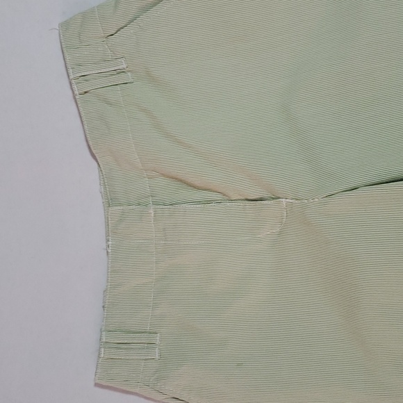 Chico's Five Pockets lime Green Cargo Capri pants Size 0.5 or Small or 6 - Picture 4 of 7